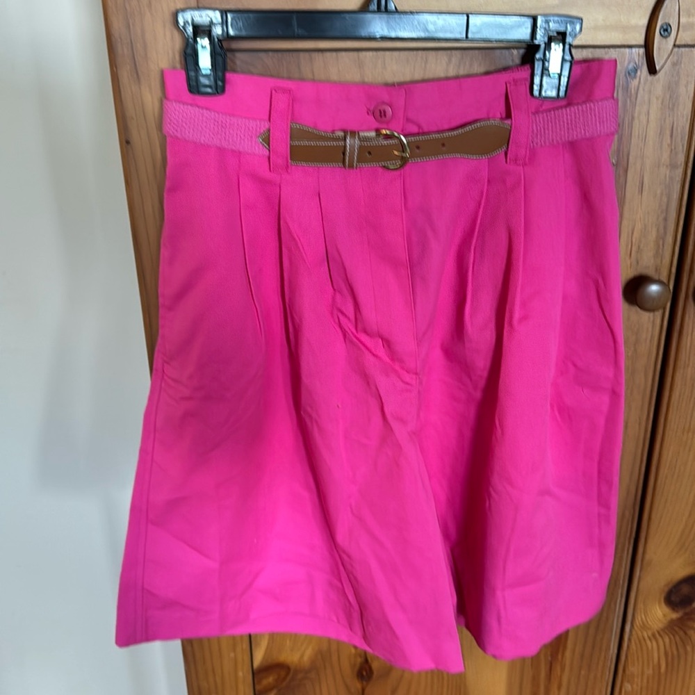 Vintage Cabin Creek Bermuda Shorts Womens 12 pink